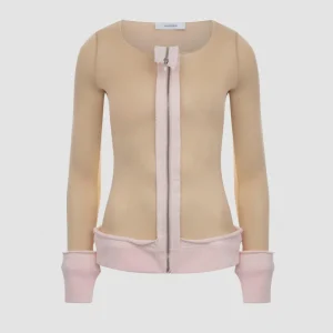 Jean Fitted Cardigan - Julie Kegels - Beige